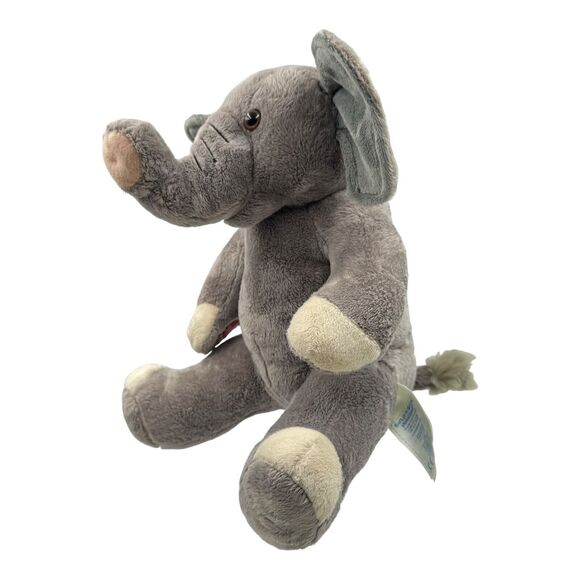 Build a Bear Plush Asian Elephant No Tusks Stuffed Animal Toy RETIRED 2014 HTF - Picture 6 of 16